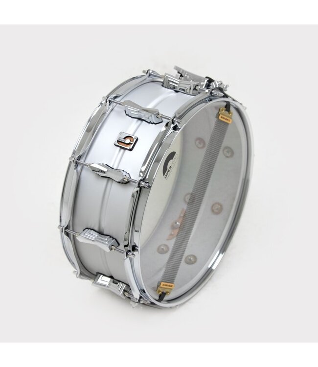British Drum Co. AV-14-55-SN Aviator Series Aluminum Snare. 5.5" x 14"