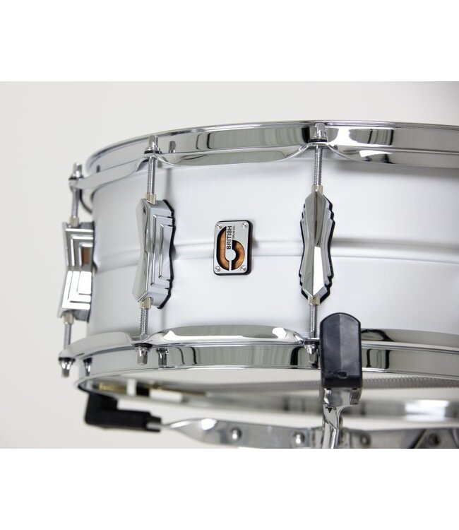 British Drum Co. AV-14-55-SN Aviator Series Aluminum Snare. 5.5" x 14"
