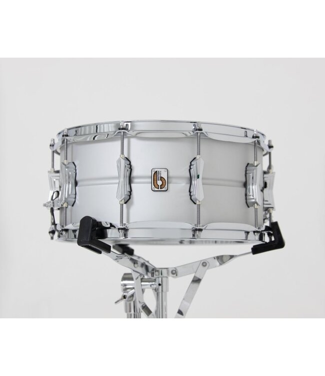 British Drum Co. AV-14-65-SN Aviator Series Aluminum Snare. 6.5" x 14"