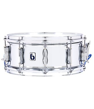 British Drum Co. British Drum Co. BB-14-60-SN Bluebird Series Chrome Over Brass Snare. 6" x 14"