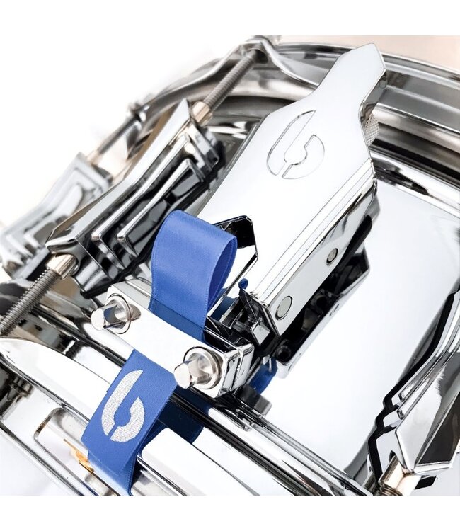 British Drum Co. BB-14-60-SN Bluebird Series Chrome Over Brass Snare. 6" x 14"