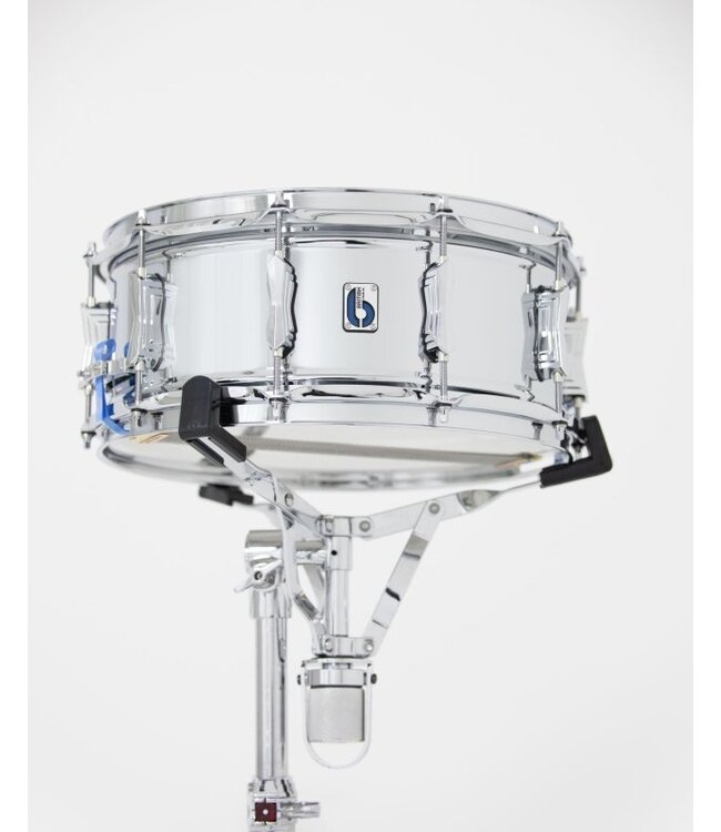 British Drum Co. BB-14-60-SN Bluebird Series Chrome Over Brass Snare. 6" x 14"