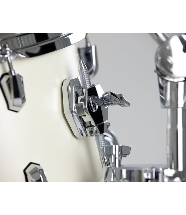 British Drum Co. ENG-22-CB-SEW Enigma Series Club Kit. Satin Olde English White 12", 16", 22"