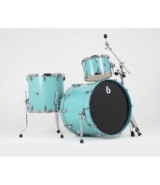 British Drum Co. British Drum Co. ENG-22-CB-STL Enigma Series Club Kit. Satin Teal 12", 16", 22"