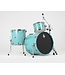 British Drum Co. ENG-22-CB-STL Enigma Series Club Kit. Satin Teal 12", 16", 22"
