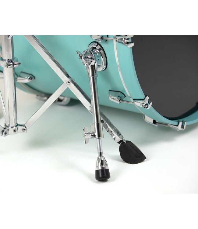 British Drum Co. ENG-22-CB-STL Enigma Series Club Kit. Satin Teal 12", 16", 22"