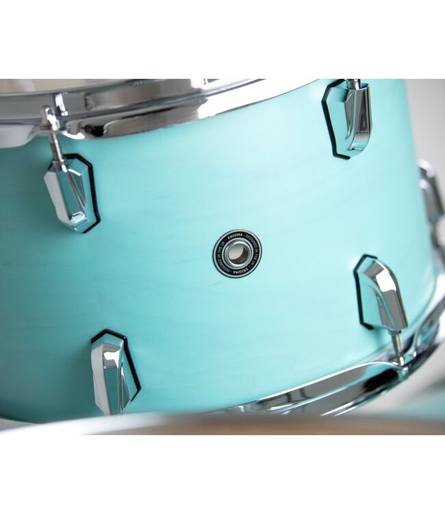 British Drum Co. ENG-22-CB-STL Enigma Series Club Kit. Satin Teal 12", 16", 22"