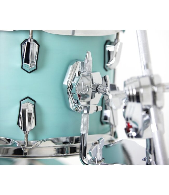 British Drum Co. ENG-22-CB-STL Enigma Series Club Kit. Satin Teal 12", 16", 22"