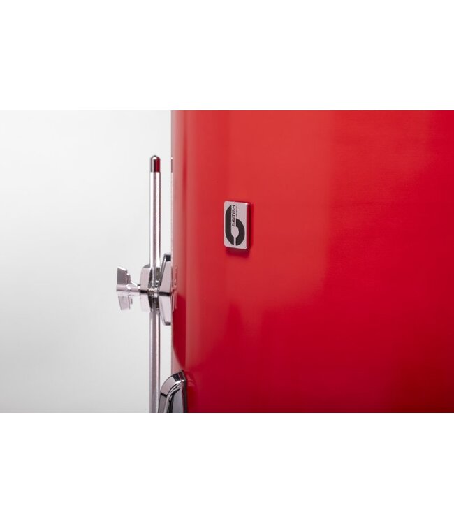 British Drum Co. ENG-22-CB-SSC Enigma Series Club Kit. Satin Scarlett 12", 16", 22"