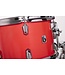 British Drum Co. ENG-22-CB-SSC Enigma Series Club Kit. Satin Scarlett 12", 16", 22"