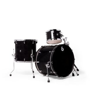 British Drum Co. British Drum Co. ENG-22-CB-STB Enigma Series Club Kit. Satin Black 12", 16", 22"