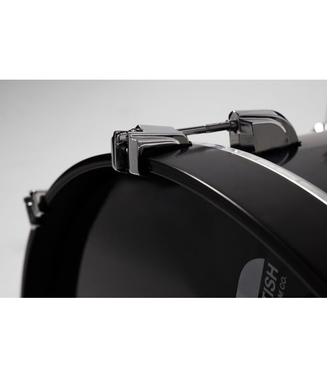 British Drum Co. ENG-22-CB-STB Enigma Series Club Kit. Satin Black 12", 16", 22"