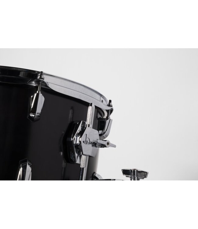 British Drum Co. ENG-22-CB-STB Enigma Series Club Kit. Satin Black 12", 16", 22"