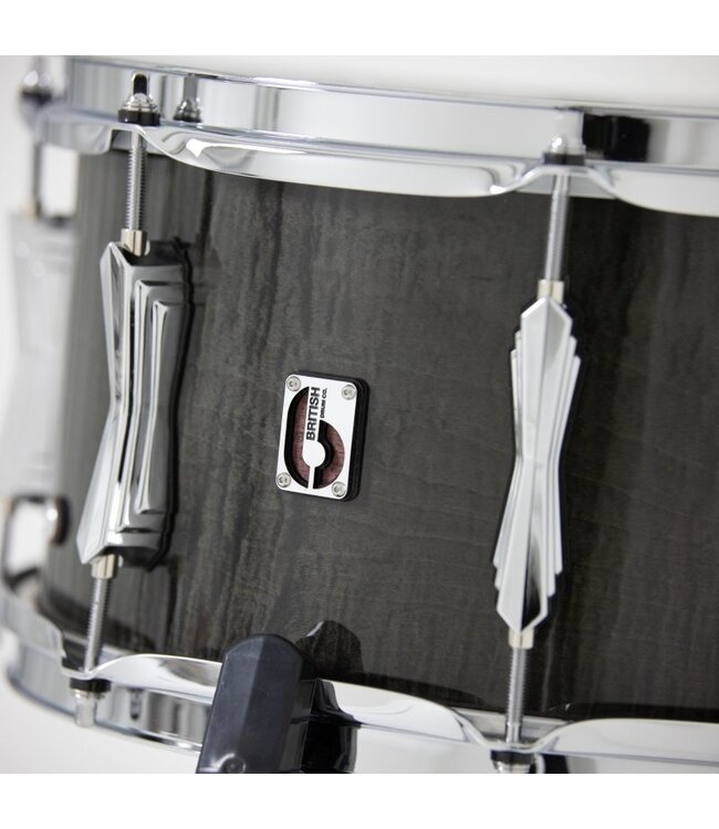 British Drum Co. SEV-13-7-SN Super Seven Series Purpleheart Snare. 7" x 13"
