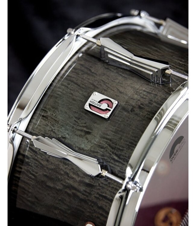 British Drum Co. SEV-13-7-SN Super Seven Series Purpleheart Snare. 7" x 13"