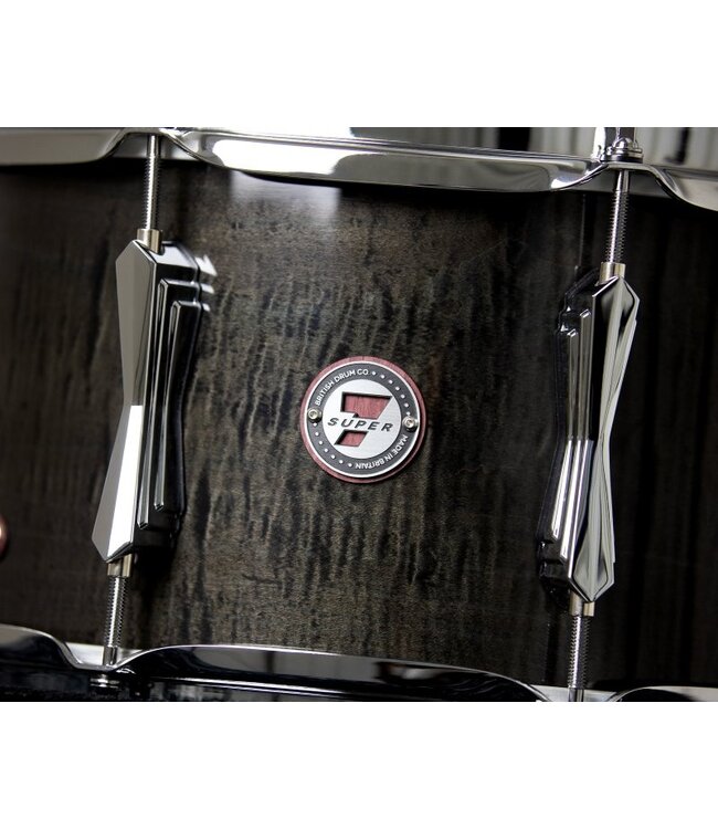British Drum Co. SEV-13-7-SN Super Seven Series Purpleheart Snare. 7" x 13"