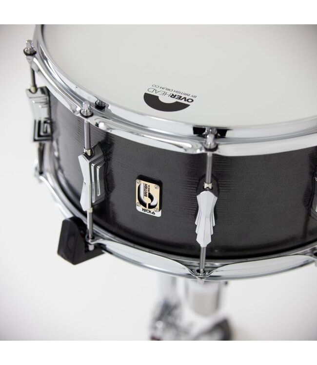 British Drum Co. TAL-14-65-SN Nicko McBrain Signature Series Talisman Steel Snare. 6.5" x 14"