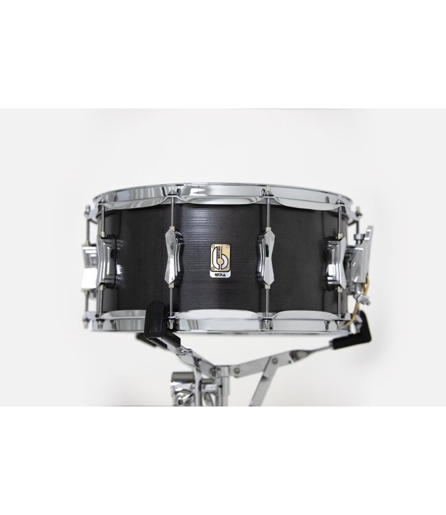 British Drum Co. TAL-14-65-SN Nicko McBrain Signature Series Talisman Steel Snare. 6.5" x 14"