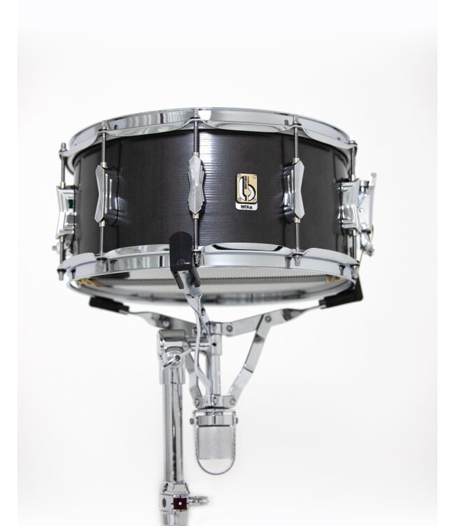 British Drum Co. TAL-14-65-SN Nicko McBrain Signature Series Talisman Steel Snare. 6.5" x 14"