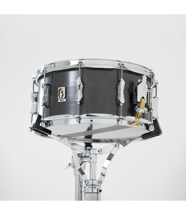 British Drum Co. TAL-14-65-SN Nicko McBrain Signature Series Talisman Steel Snare. 6.5" x 14"