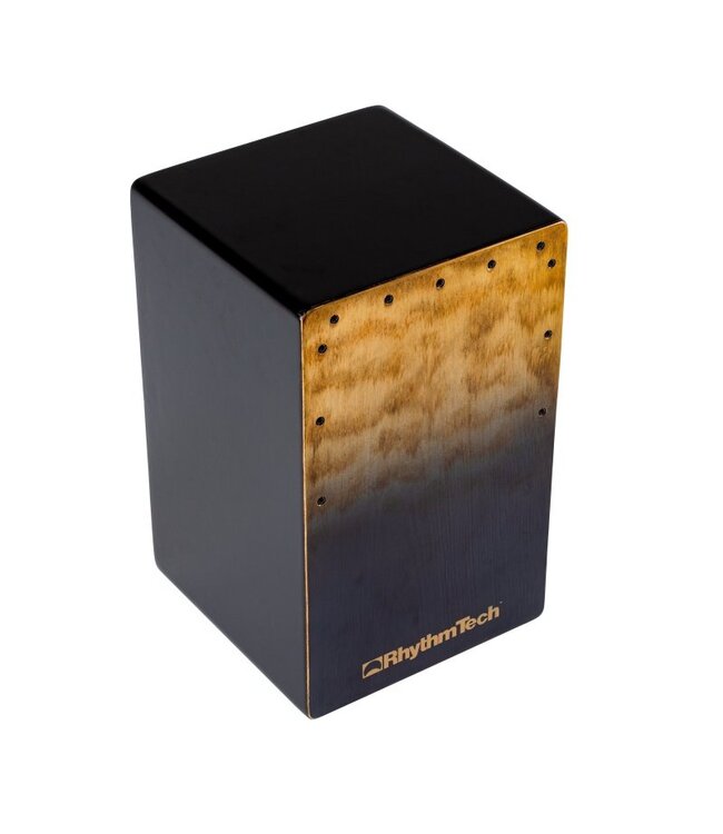 Rhythm Tech RTCCBBF Café Cajon. Boutique Black Fade