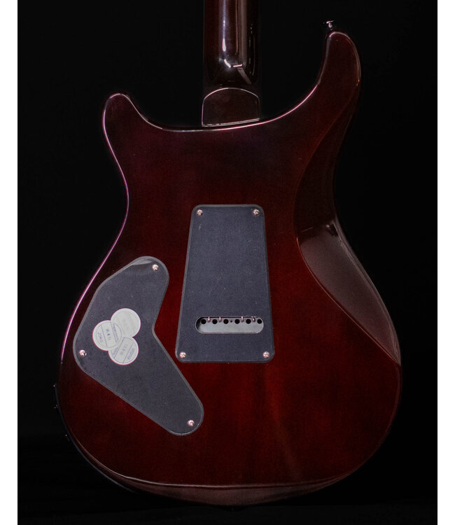 PRS SE Custom 24 Semi-Hollow Piezo , Orange Tiger Smokeburst