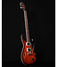PRS SE Custom 24 Semi-Hollow Piezo , Orange Tiger Smokeburst