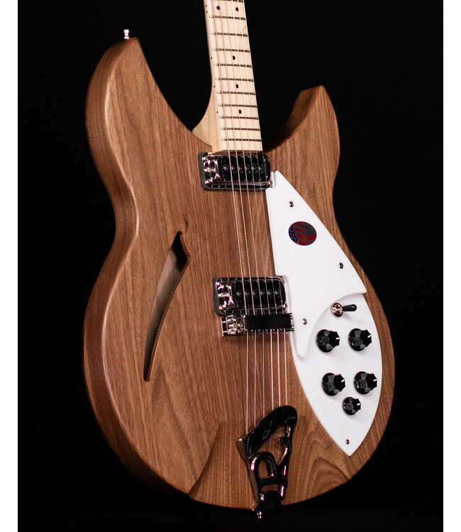 Rickenbacker 330W Thinline Semi-Acoustic, Walnut Body, Maple FB with Case