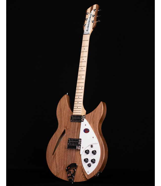 Rickenbacker 330W Thinline Semi-Acoustic, Walnut Body, Maple FB with Case