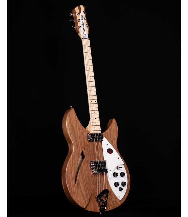 Rickenbacker 330W Thinline Semi-Acoustic, Walnut Body, Maple FB with Case