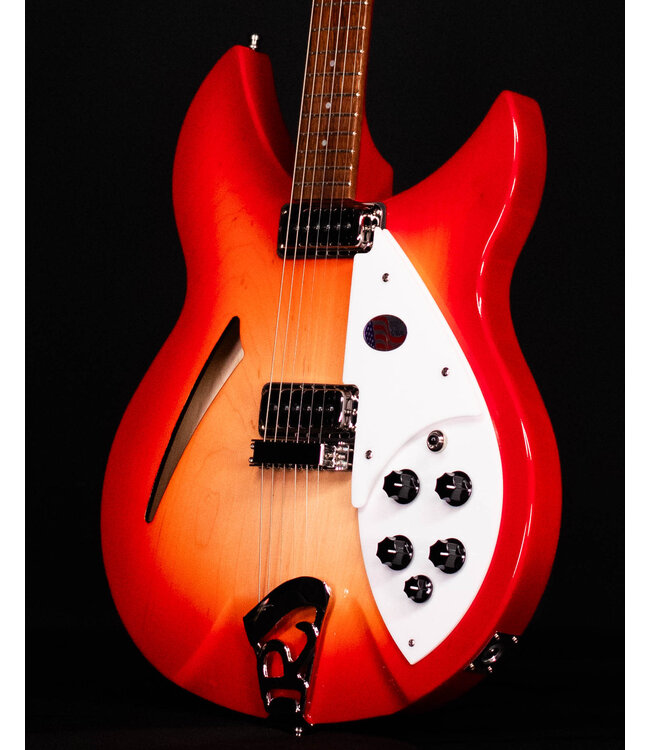 Rickenbacker 330 Double Cutaway Electric Guitar,  FireGlo