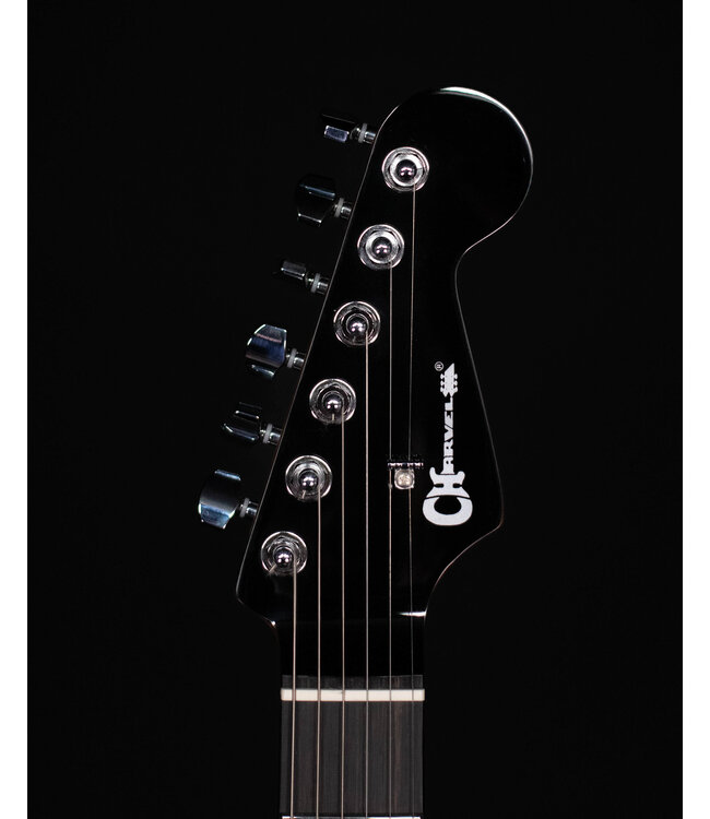 Charvel Pro-Mod Plus DK24 HH 2PT EB, Ebony FB, Raven Black