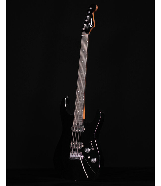 Charvel Pro-Mod Plus DK24 HH 2PT EB, Ebony FB, Raven Black