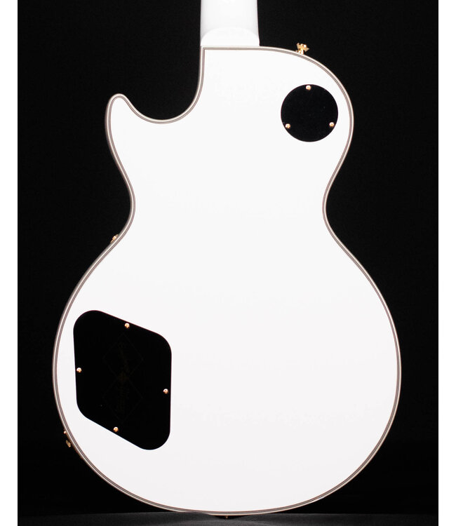 Epiphone Inspired by Gibson Les Paul Custom, Alpine White (Hardcase Included)