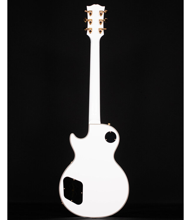 Epiphone Inspired by Gibson Les Paul Custom, Alpine White (Hardcase Included)
