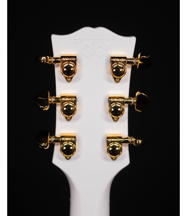 Epiphone Inspired by Gibson Les Paul Custom, Alpine White (Hardcase Included)