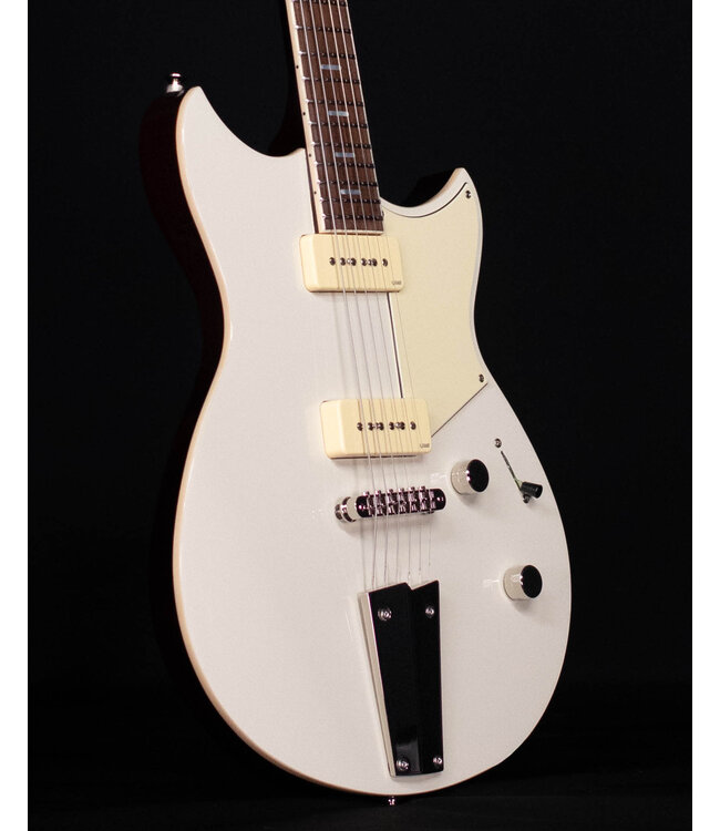 Yamaha RSS02T Revstar Standard Electric Guitar, Vintage White with Gig Bag