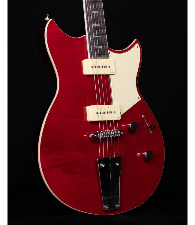Yamaha RSS02T Revstar Standard Electric Guitar, Fire Red with Gig Bag
