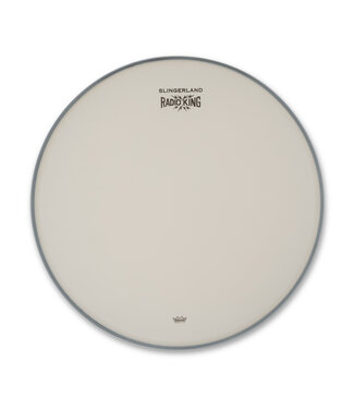 Slingerland Slingerland 14" Snare Batter Head, Amb, RK Lightning Logo
