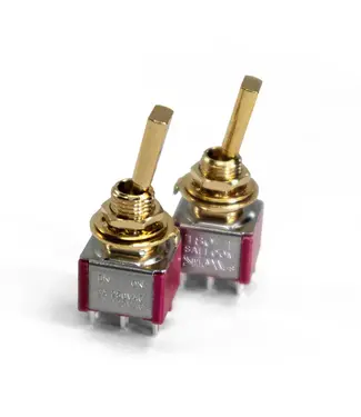 Allparts Allparts EP-0081-002 Gold On On Mini Switch, Single