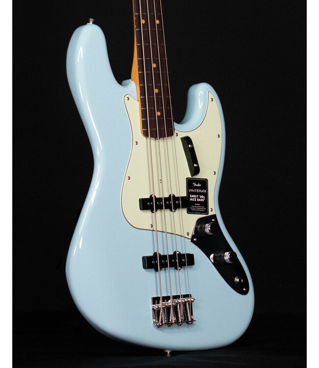 Fender Vintera III Early '60s Jazz Bass, Rosewood FB, Sonic Blue