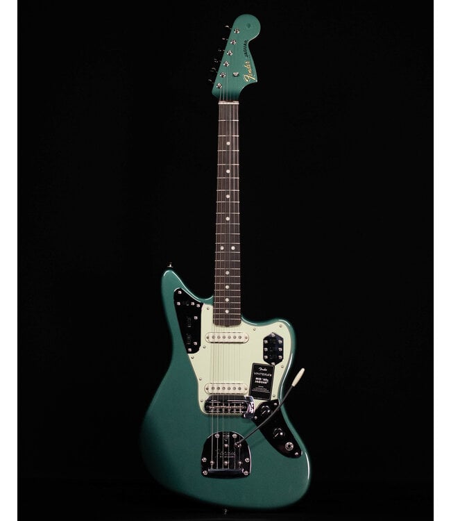 Fender Vintera III Mid '60s Jaguar, Rosewood FB, Sherwood Green Metallic