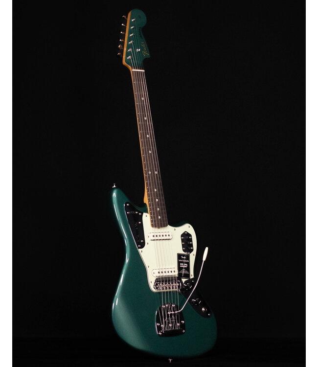 Fender Vintera III Mid '60s Jaguar, Rosewood FB, Sherwood Green Metallic