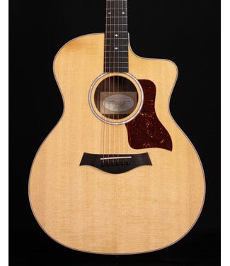Taylor Taylor 214ce Deluxe Acoustic Guitar with Hard Shell Case, 2021 - USED