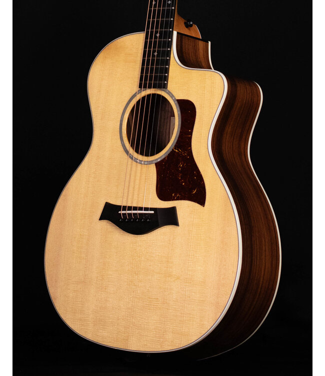 Taylor 214ce Deluxe Acoustic Guitar with Hard Shell Case, 2021 - USED