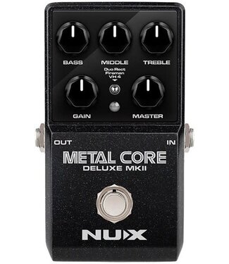 Nux NUX Metal Core Deluxe MkII High Gain Preamp Pedal