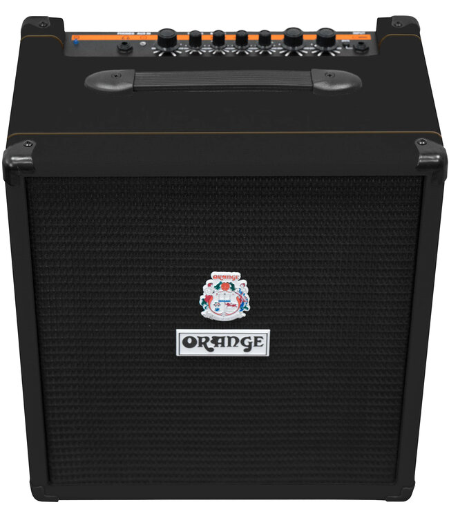 Orange Amps Crush Bass 50 Black 50-Watt Bass Combo Amp, 12" Speaker