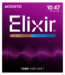 Elixir Polyweb Acoustic 80/20 Bronze Strings, Extra-Light 10-47