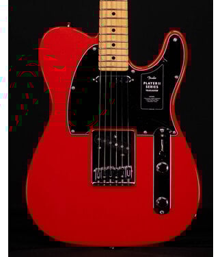 Fender Fender Player II Telecaster, Maple FB, Coral Red