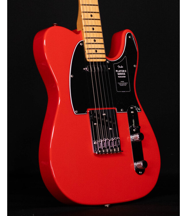 Fender Player II Telecaster, Maple FB, Coral Red